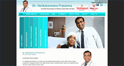 Desktop Screenshot of gvpneurosurgeon.com